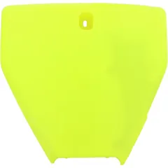 Number plate yellow flourescent 8665800004