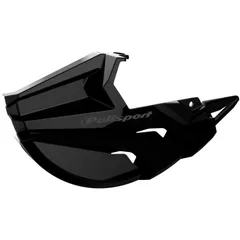Bremsscheibenprotektor schwarz - untere Hälfte