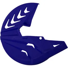 Bremsscheibenprotektor blau für Motorräder