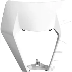 White Headlight Mask without Electrics