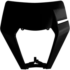 Headlight Mask Black Without Electrics for Motorcycles