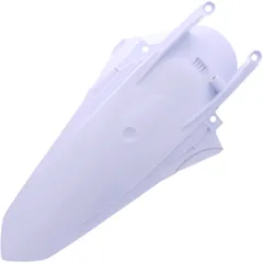 Schutzblech hinten weiß für Motorräder