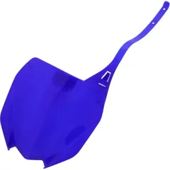 Number plate blue 98 for Yamaha YZ