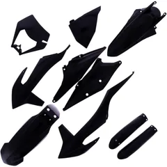Komplettkit in Schwarz für Motorräder