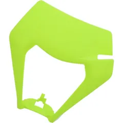 Headlight mask yellow fluorescent