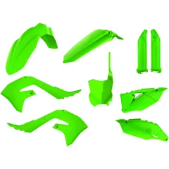 Komplettkit grün passend für: Kawasaki KX