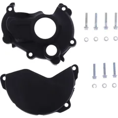 Clutch/ ignition cover protector black 90941