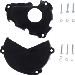 Clutch/ ignition cover protector black 90943