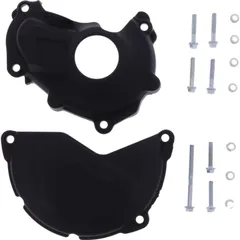 Clutch/ ignition cover protector black 90945