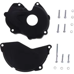 Clutch/ ignition cover protector black 90953