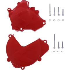 Clutch/ ignition cover protector red 90962
