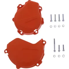 Clutch/ ignition cover protector orange 90992