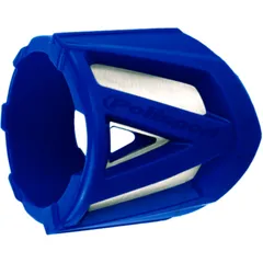 Schalldämpfer Schutz für Motorräder blau 340-400 mm