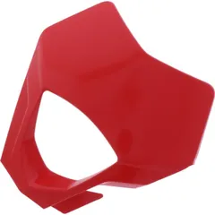 Headlight mask red