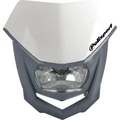Headlight mask halo white/grey