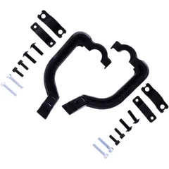 Befestigungssatz Universell schwarz für MX Flow/Bullit