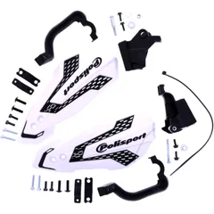Hand guard mx flow white/black kit for: Beta RR