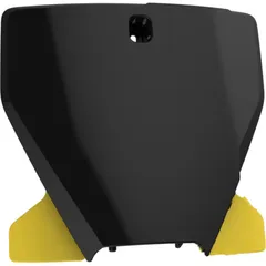 Number plate black/green