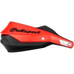 HAND GUARD TRAIL BLAZ RED/BLACK for motorcycles