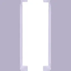 Radiator guards kit white