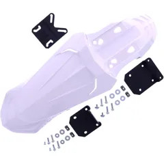 Front Mudguard Universal for Yamaha and Kawasaki White