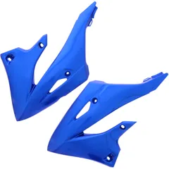 Kühlerabdeckung blau Set