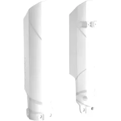 Fork protector kit white full wrap for: Husqvarna FE, FC, TE, TC, Sherco SEF, SE