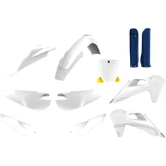 Complete kit white/blue/yellow for: Husqvarna FC, TC