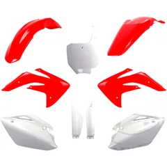 Complete kit red/white for: Honda CRF