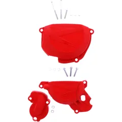 Water pump clutch/ ignition cover protector red for: Beta RR