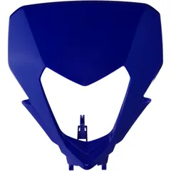 Scheinwerfermaske blau/schwarz ohne Elektrik für Motorräder