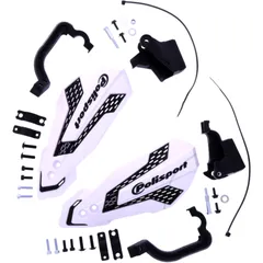 Handprotektor MX Flow weiß Satz passend für: Rieju MR