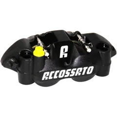 Brake caliper left black 108mm ACCOSSATO brake pad sinter without abe for: Kawasaki Z, ZX - 6R, ZX - 10R