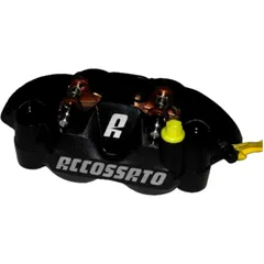 Brake caliper right black 108mm ACCOSSATO brake pad sinter without abe for: Kawasaki Z, ZX - 6R, ZX - 10R