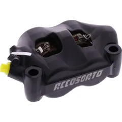 Brake caliper left black 100mm accossato
