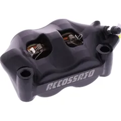 Brake caliper right black 100mm accossato
