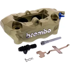 Brake caliper right gold BREMBO for: BMW R, F (900, 800), S, Ducati Monster, Multistrada, Hypermotard
