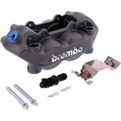 Brake caliper left titanium BREMBO for: Ducati Monster, Multistrada, Hypermotard
