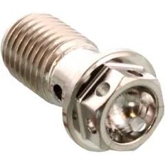 Hohlschraube einfach M10 x 1. 25 JMP Bolt Edelstahl V4A Racing passend für: Honda CBR, CB, VT