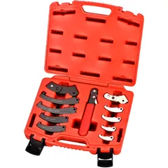 Hook Wrench Kit with Joint 19-166 mm for Motorcycles