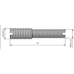 JMP Bolt M8X1.25 mm for Bearing Extractor