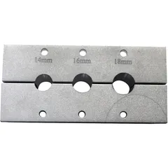 TUBE CLAMP JMP 14/16/18 mm for motorcycles