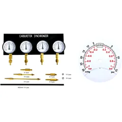 Carburettor Synchronization Tester for Motorcycles