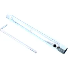 2 in 1 Spark Plug Tool for Motorcycles 16/21 mm with Angled Handle