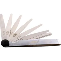 Feeler Gauge Set 0.03-0.25 mm for Motorcycles