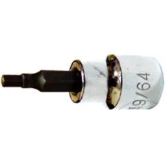 HEX DRIVE BIT 3/8'' DRIVE 9/64 Inch