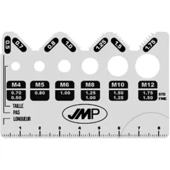 Stainless Steel A2 Thread Gauge for Bolts