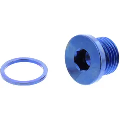 Ölablassschraube magnetisch JMP Bolt M16X1. 5 mm 10 mm Titan blau passend für: BMW F (900, 850, 750, 800), C