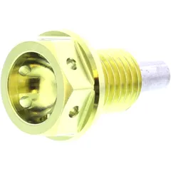 Ölablassschraube magnetisch JMP Bolt M12X1. 5 mm 15 mm Titan gold passend für: Honda TRX, CB, CBR