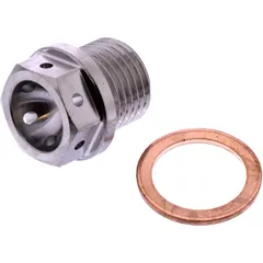 Ölablassschraube magnetisch JMP Bolt M16X1. 5 mm 12 mm Titan silber passend für: BMW S, R, M